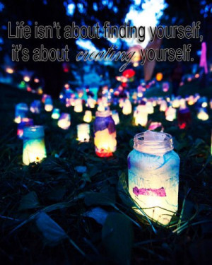 create #life #find #yourself #fireflies #creation