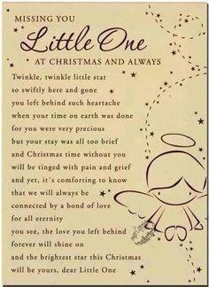 missing you little one miss you family quotes heaven in memory ...