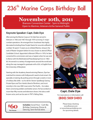 236th Marine Corps Birthday Ball