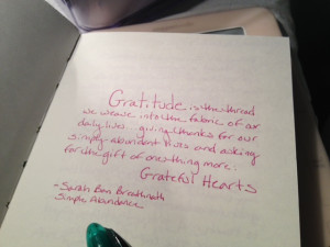 If keeping a gratitude journal sounds like something you’dlike to ...
