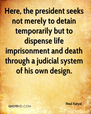 Here, the president seeks not merely to detain temporarily but to ...