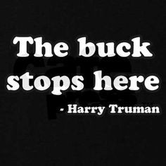 Harry Truman Quote Sweatshirt on CafePress.com