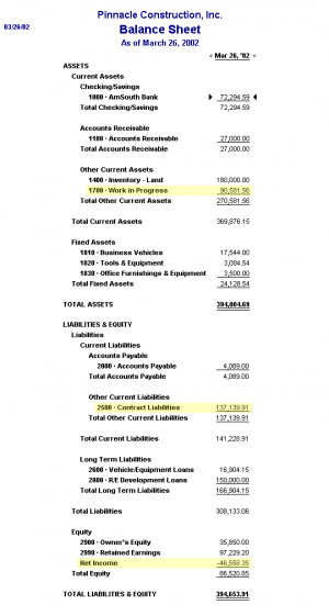 sample quickbooks funny 4 balance sheet sample quickbooks funny 5