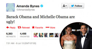Amanda Bynes Calls Barack and Michelle Obama 