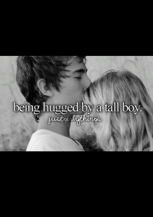 Girl thing! Haha sorry its just that boys hug me and it makes me feel ...