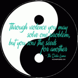 No Violence Quotes