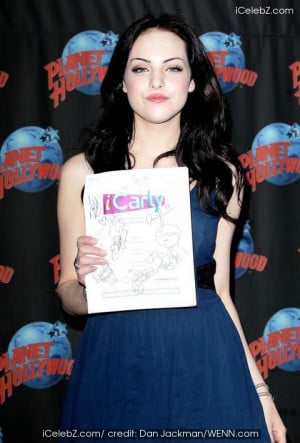 Elizabeth Gillies Promoting 'iParty' with Victorious at Planet ...