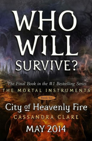 ... Cover von Cassandra Clares City of Heavenly Fire veröffentlicht