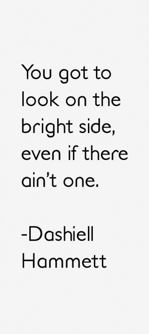 View All Dashiell Hammett Quotes
