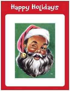 African American Santa...