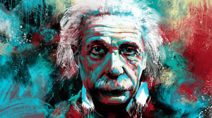 Albert Einstein Biography .
