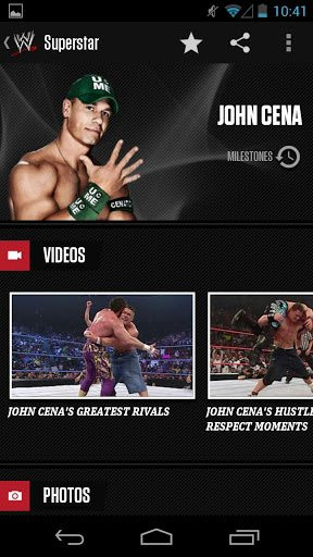 WWE Official Application