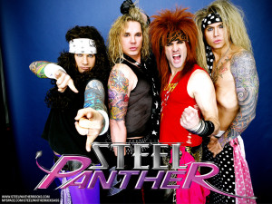 But let's talk about music and Steel Panther 's new album.