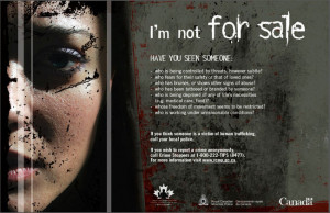 ... the warning coming from people fighting human trafficking in Canada