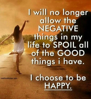 choose happy ♥
