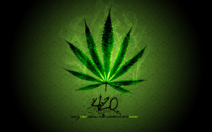 Smoking Weed Leaf Google Themes