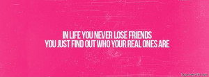 Find Real Good Friends In Life Facebook Cover - Awesome Profile ...