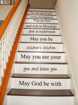 - STAIR CASE - Art Wall Decals Wall Stickers Vinyl Decal Quote ...