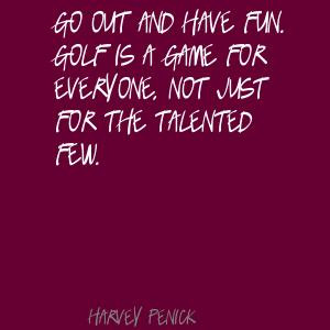 Harvey Penick's quote #2