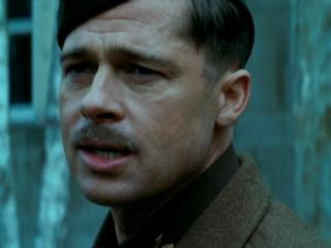 Brad Pitt was hilarious as Lieutenant Aldo Raine from the Smoky ...