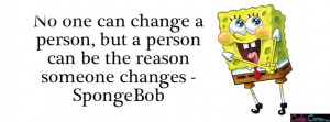 Spongebob Quote Facebook Cover