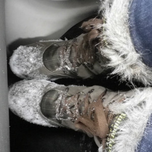 can’t believe I wan’t going to get / bring winter boots. Thank ...
