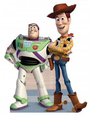 buzz and woody standup thepartyworks