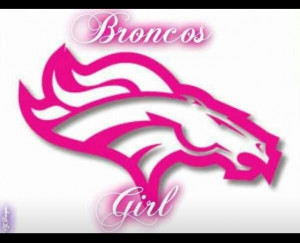 Broncos & Pink!!! Fabulous !!!