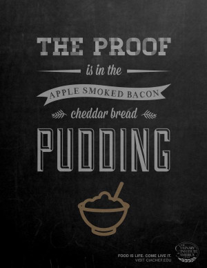 Pudding, Culinary Institute of America, Miami Ad School, Culinary ...
