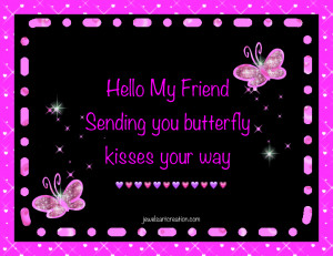 Butterfly kisses