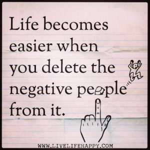 Negative people~