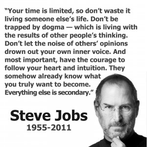 Steve Jobs - Your time is limited