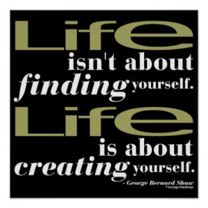 George Bernard Shaw Quote Poster