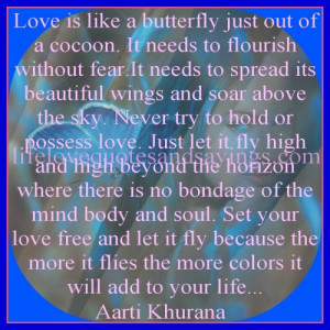 Love Is Like A Butterfly..