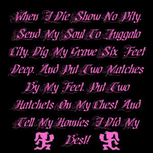 Pink Hatchet Girl Layout Picture