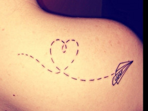 Airplane Symbol Tattoo Thread and airplane tattoo