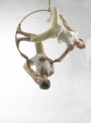 aerial hoop duo