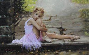 Wallpaper mood, girl, ballerina, young, pointe shoes, sad pictures