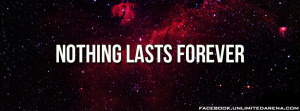 Nothing Lasts 4ever | Facebook Timeline Cover Image