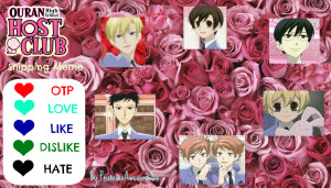 Ouran Highschool Host Club Shipping Meme by PrussiasAwesomeSis