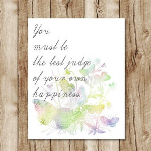 Life quote prints. Jane Austen quote printable, quote wall art, quote ...