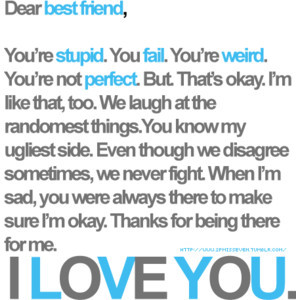 Love My Best Friend Quotes