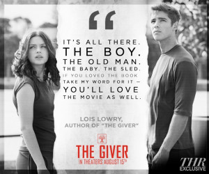 The Giver' Poster Assures That Lois Lowry Likes the Movie