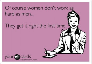 fabquote.coWomen get it right the first time | Fabulous Quotes