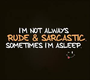 Searching for «sarcastic» in wallpaper gave 1 result