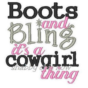 And Bling Its Cowgirl Thing
