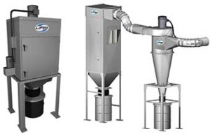 cyclone collectors and self contained shaker collectors