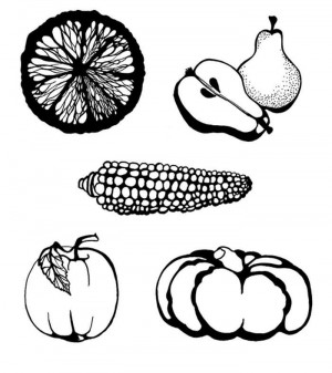 Unhealthy Food Clipart Black And White Pancakes clipart black