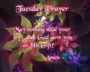 Tuesday Prayer