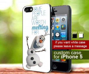 Olaf quote frozen Disney - Iphone 5 Case | TheYudiCase - Accessories ...